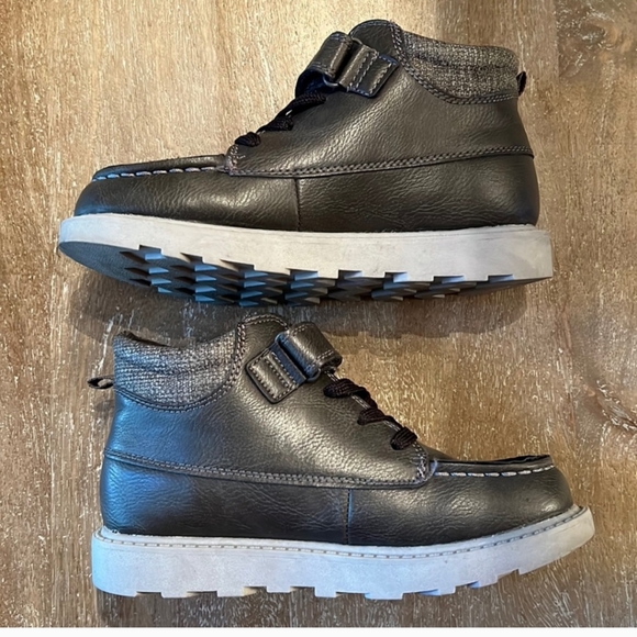 Carter's  Boy's Fashion Boot - Dark Gray - Picture 3 of 7